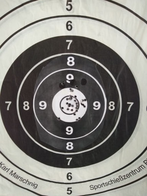 Smith &amp; Wesson 686-4, 25m, 30 Schuss.